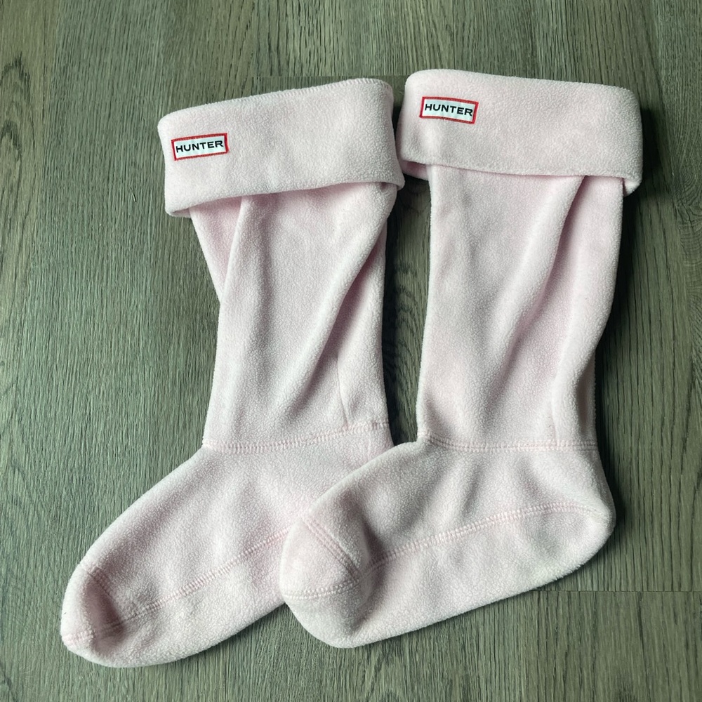 Hunter Tall Boot Socks - Light Pink - Size M